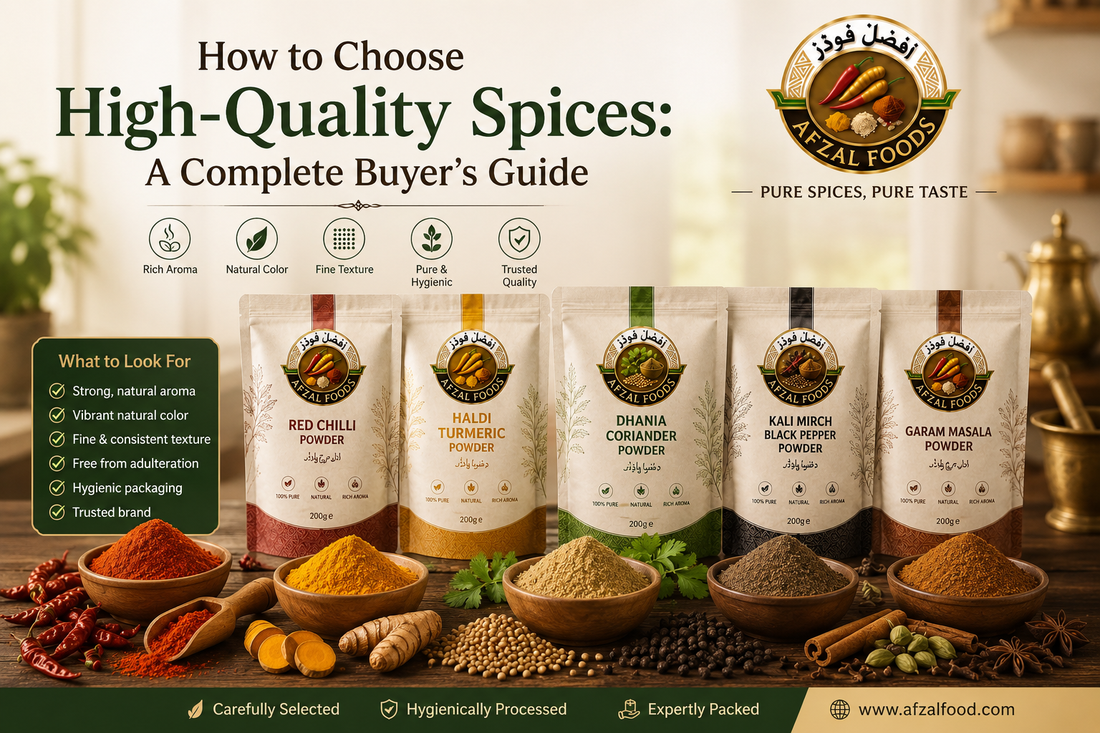 High-quality Pakistani spices with rich aroma and natural freshness