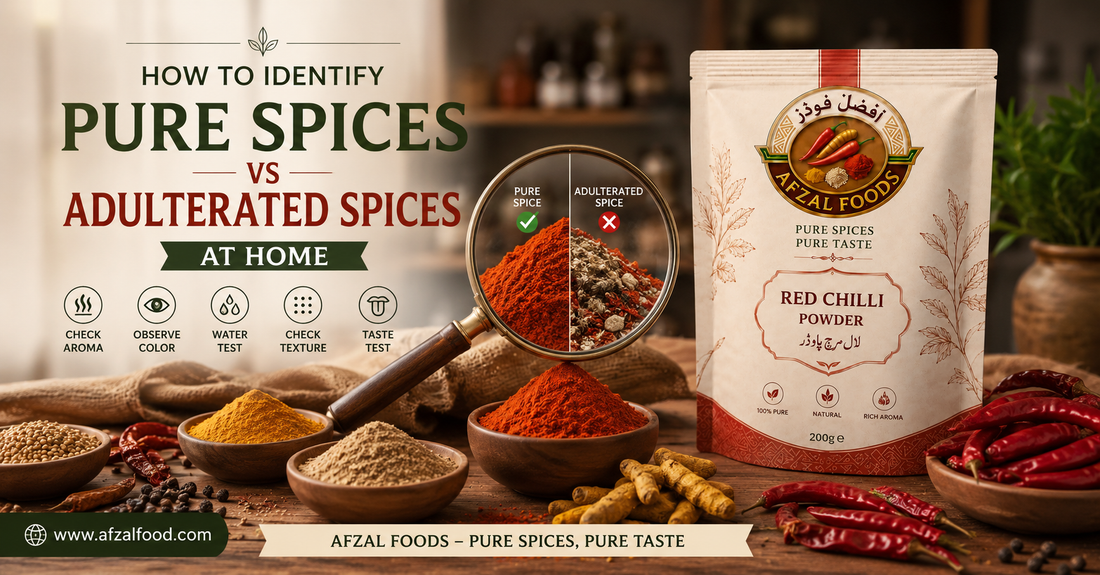 How to Identify Pure Spices vs Adulterated Spices at Home