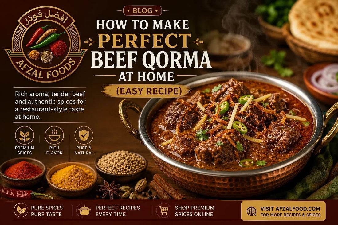How to Make Perfect Beef Qorma at Home